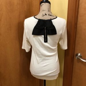 NWOT Ann Taylor Bow Top